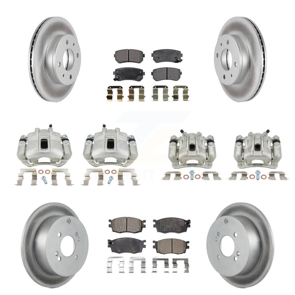 Transit Auto - KCG-100948P - Front and Rear Disc Brake Kits