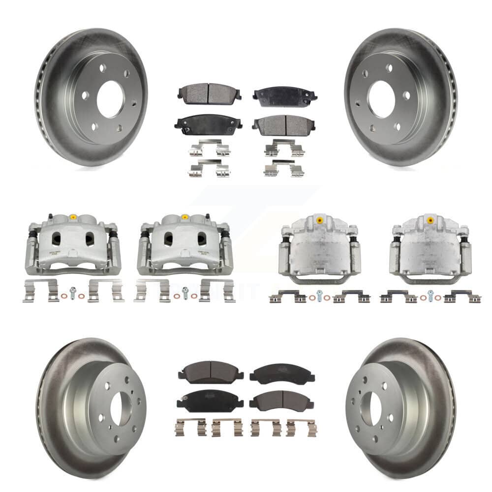 Transit Auto - KCG-100949T - Front and Rear Disc Brake Kits