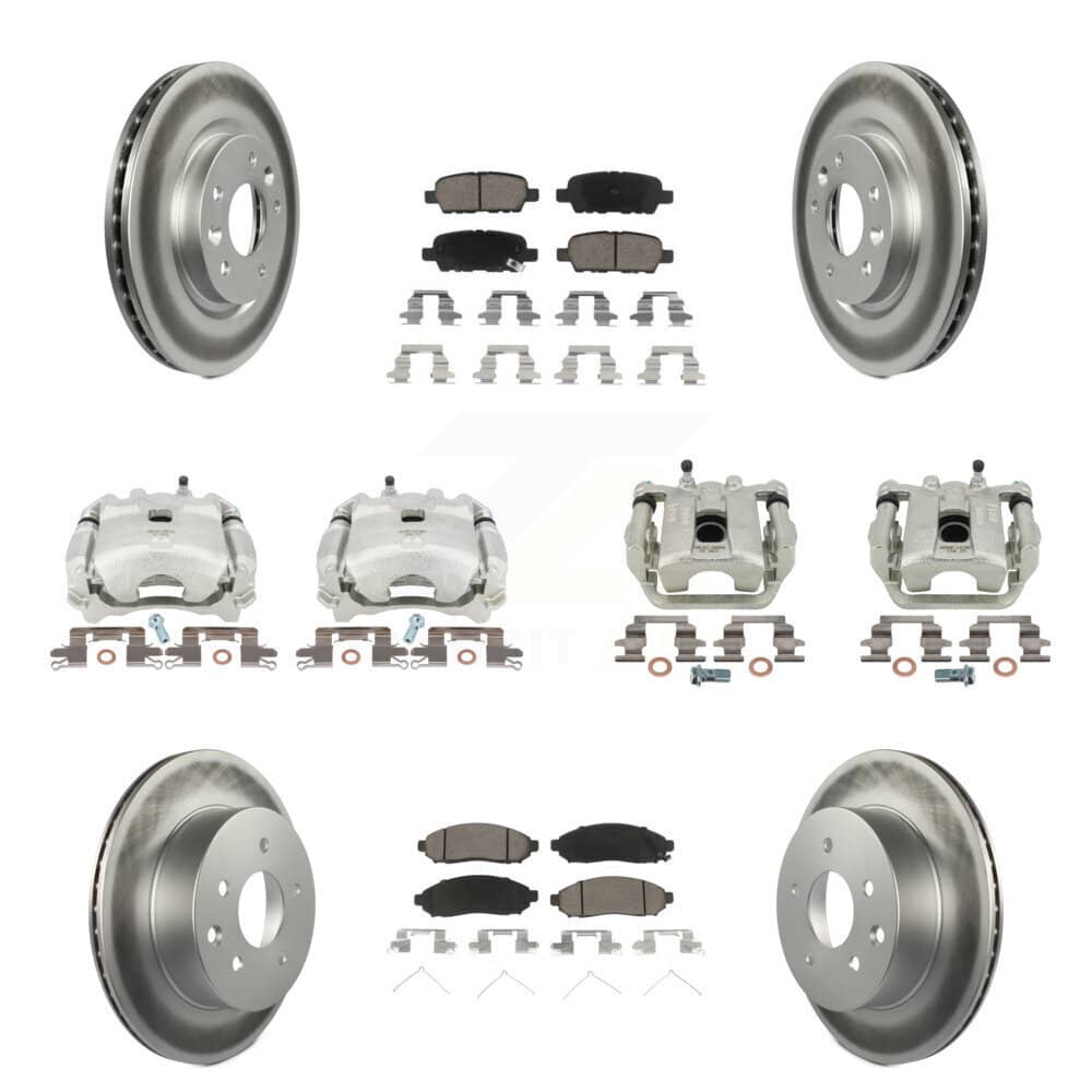 Transit Auto - KCG-100952C - Front and Rear Disc Brake Kits