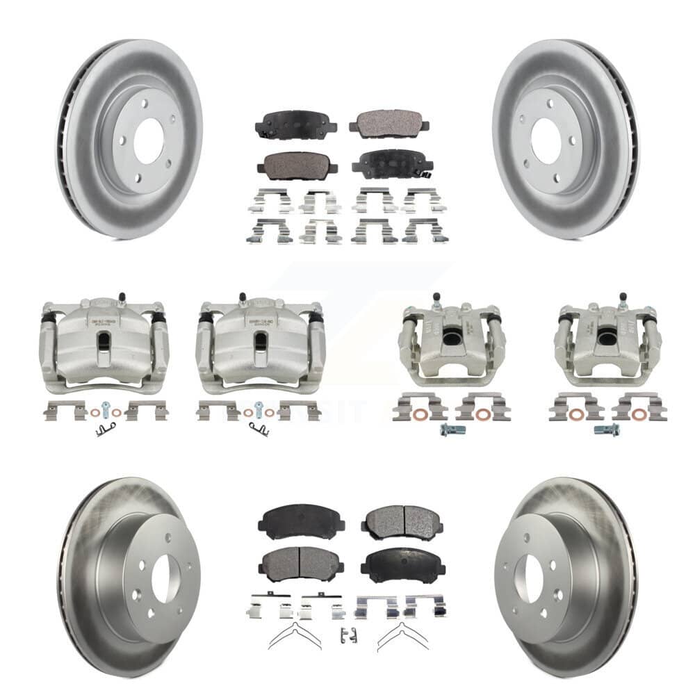 Transit Auto - KCG-100952P - Front and Rear Disc Brake Kits