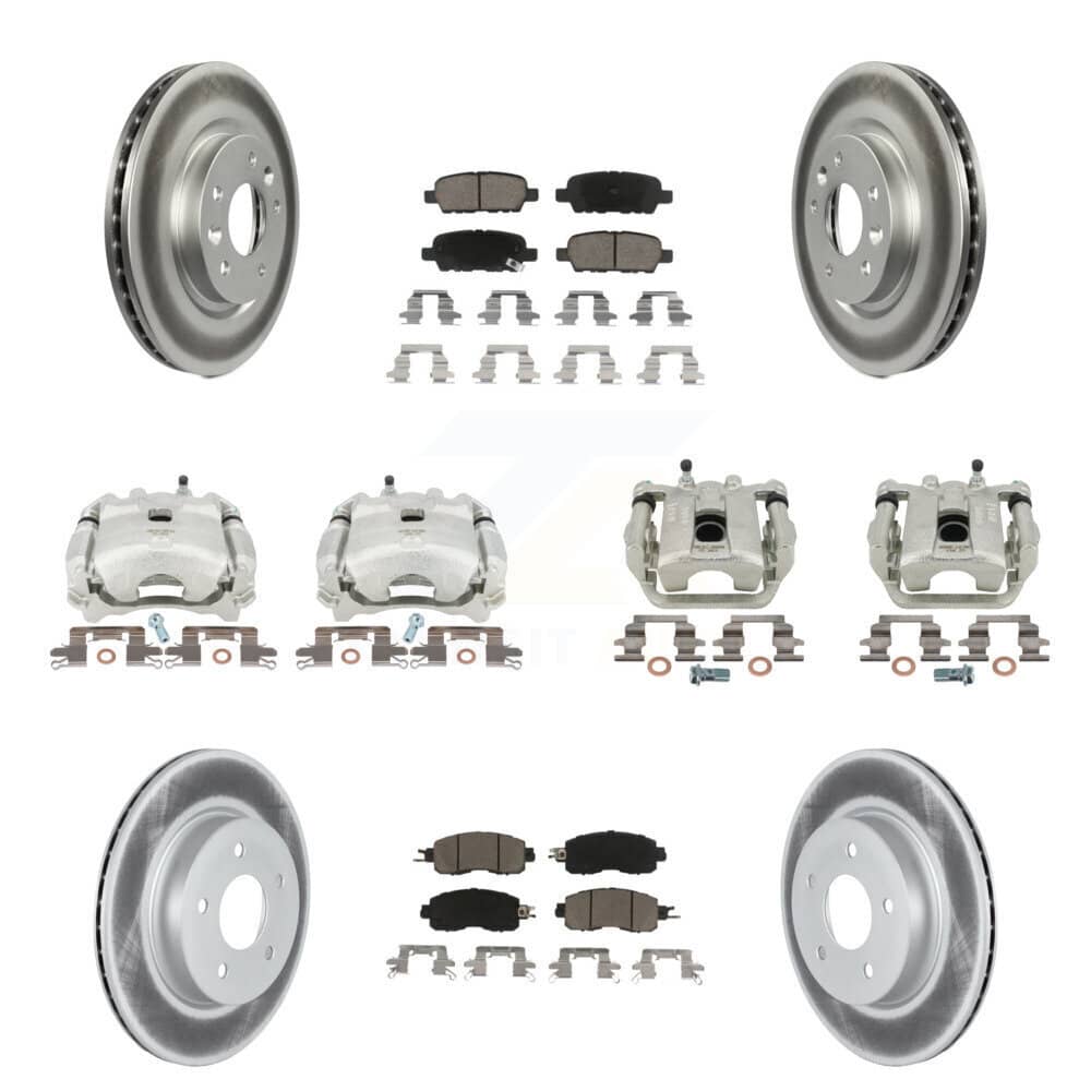 Transit Auto - KCG-100953C - Front and Rear Disc Brake Kits