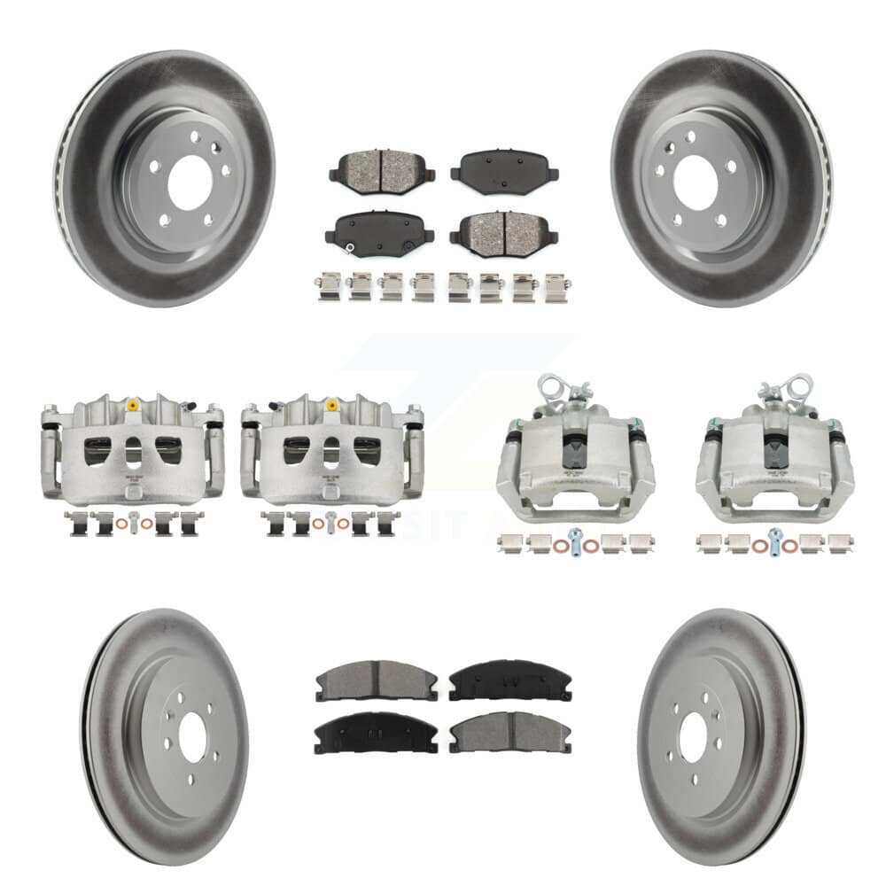 Transit Auto - KCG-100953S - Front and Rear Disc Brake Kits