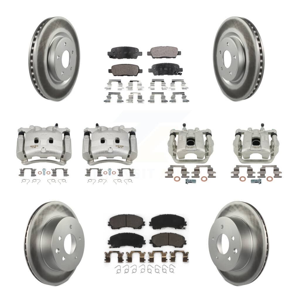 Transit Auto - KCG-100953T - Front and Rear Disc Brake Kits
