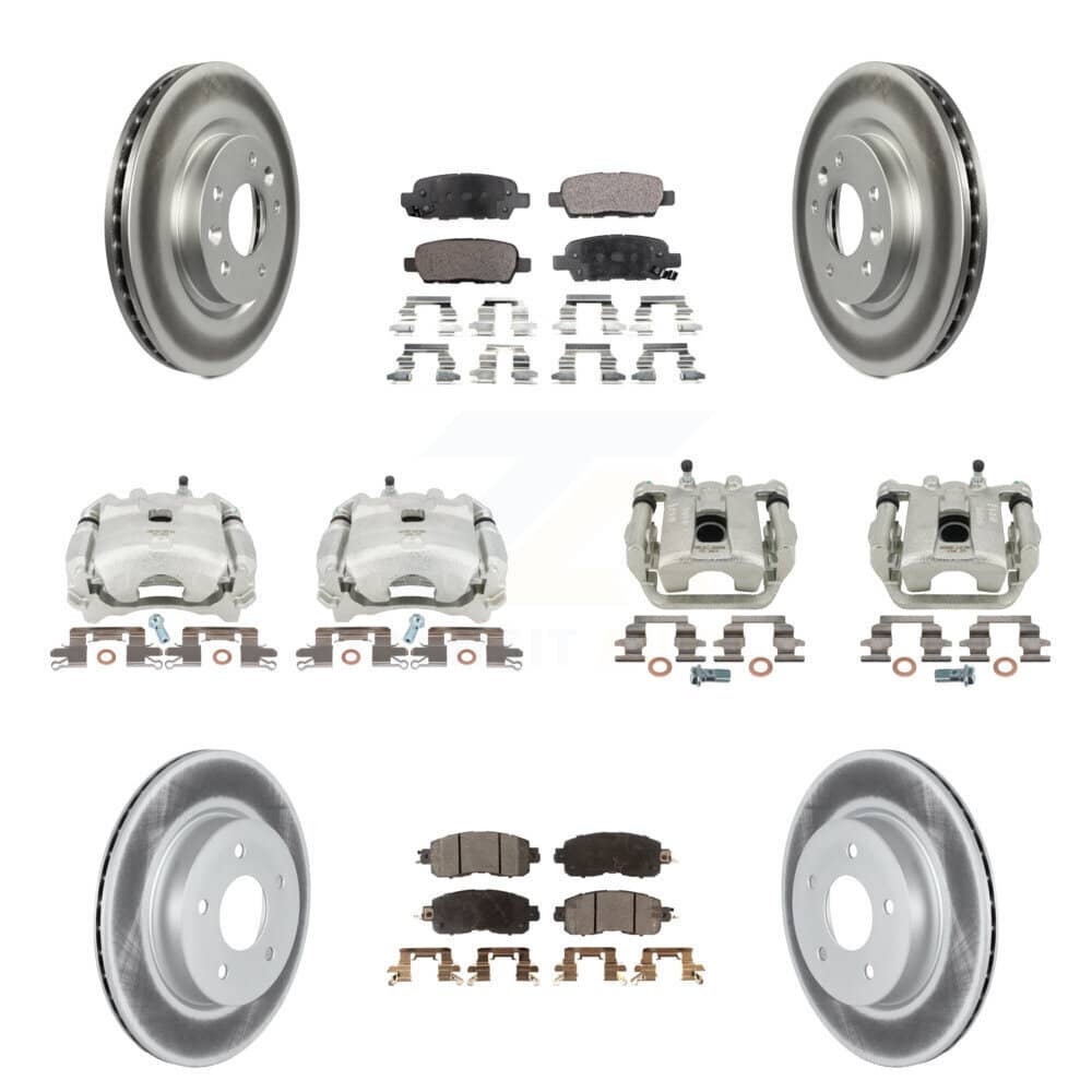 Transit Auto - KCG-100958P - Front and Rear Disc Brake Kits