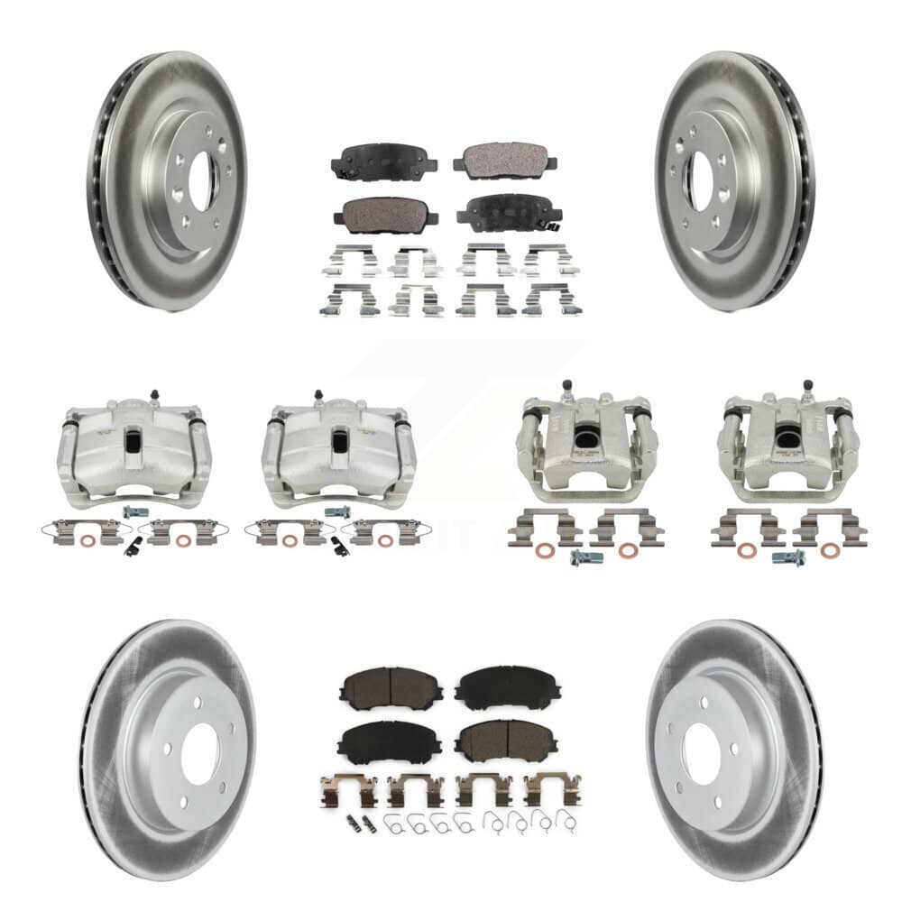 Transit Auto - KCG-100961T - Front and Rear Disc Brake Kits