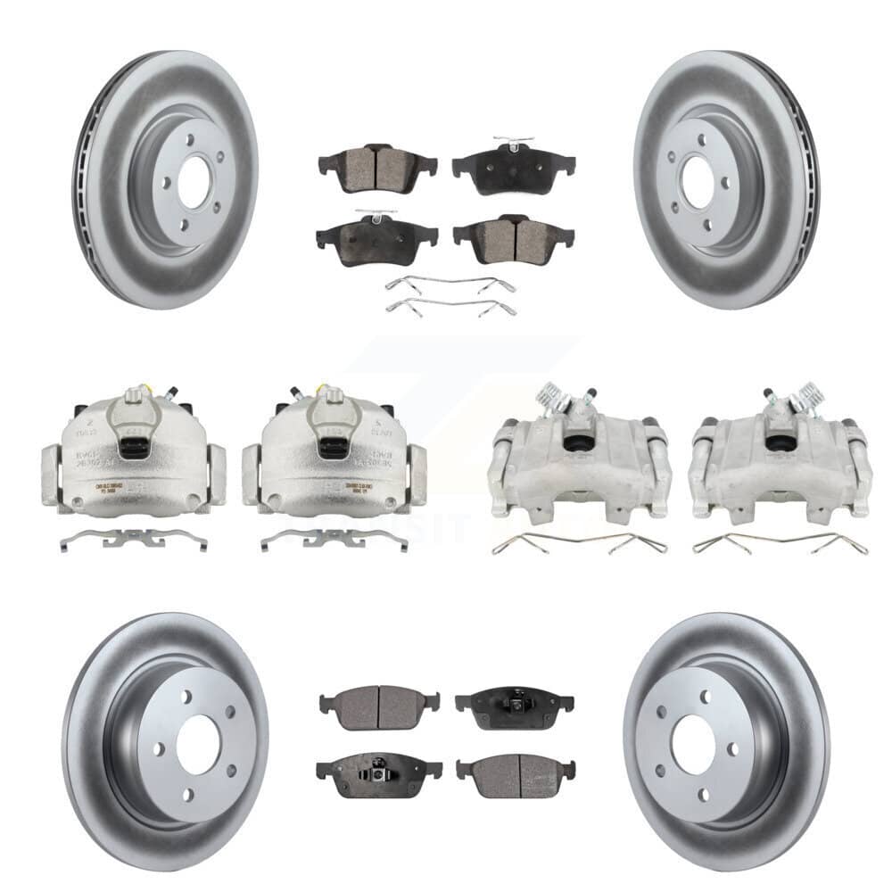Transit Auto - KCG-100962P - Front and Rear Disc Brake Kits