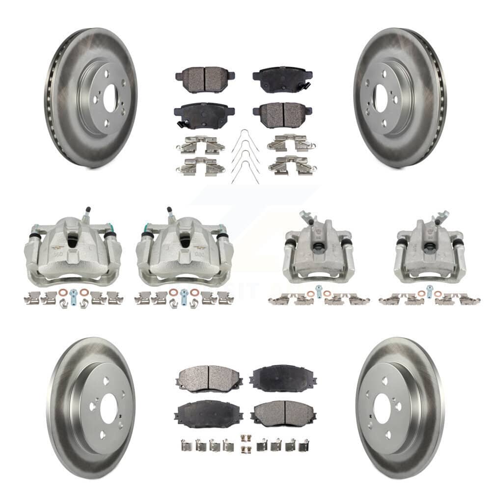 Transit Auto - KCG-100962T - Front and Rear Disc Brake Kits