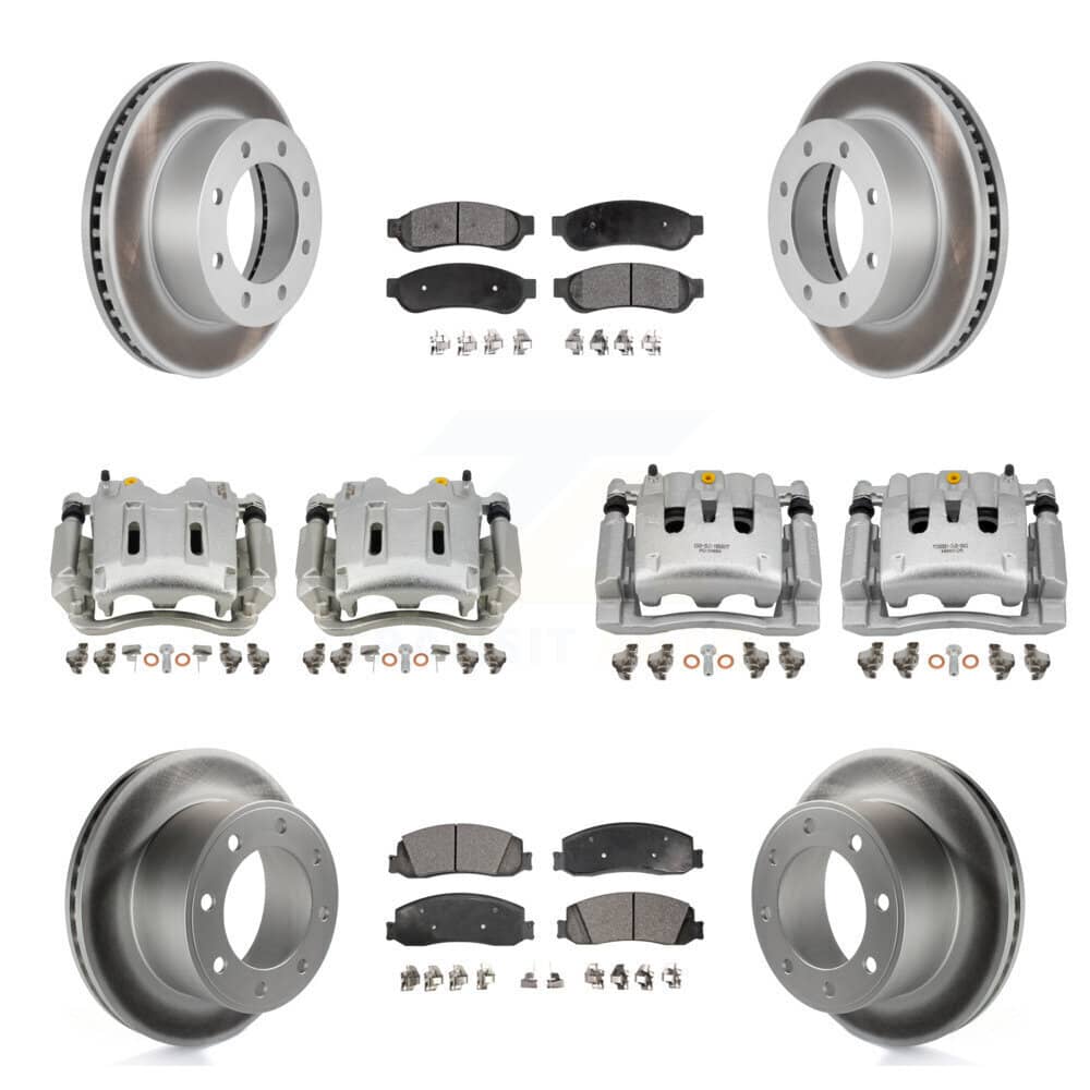 Transit Auto - KCG-100965P - Front and Rear Disc Brake Kits