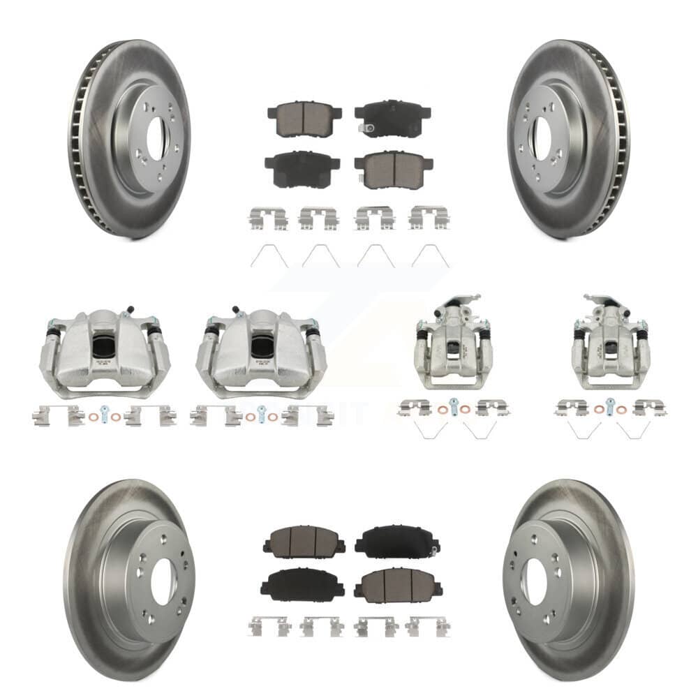 Transit Auto - KCG-100966C - Front and Rear Disc Brake Kits