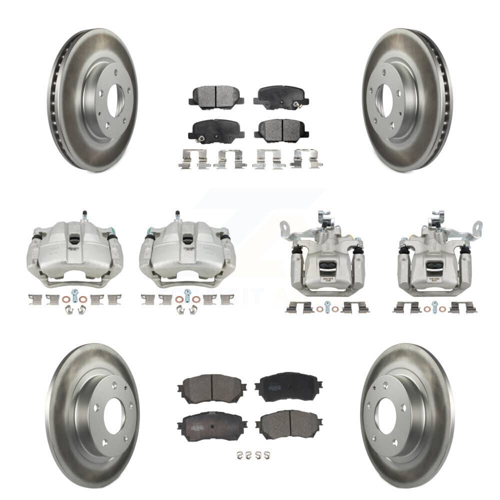 Transit Auto - KCG-100969T - Front and Rear Disc Brake Kits