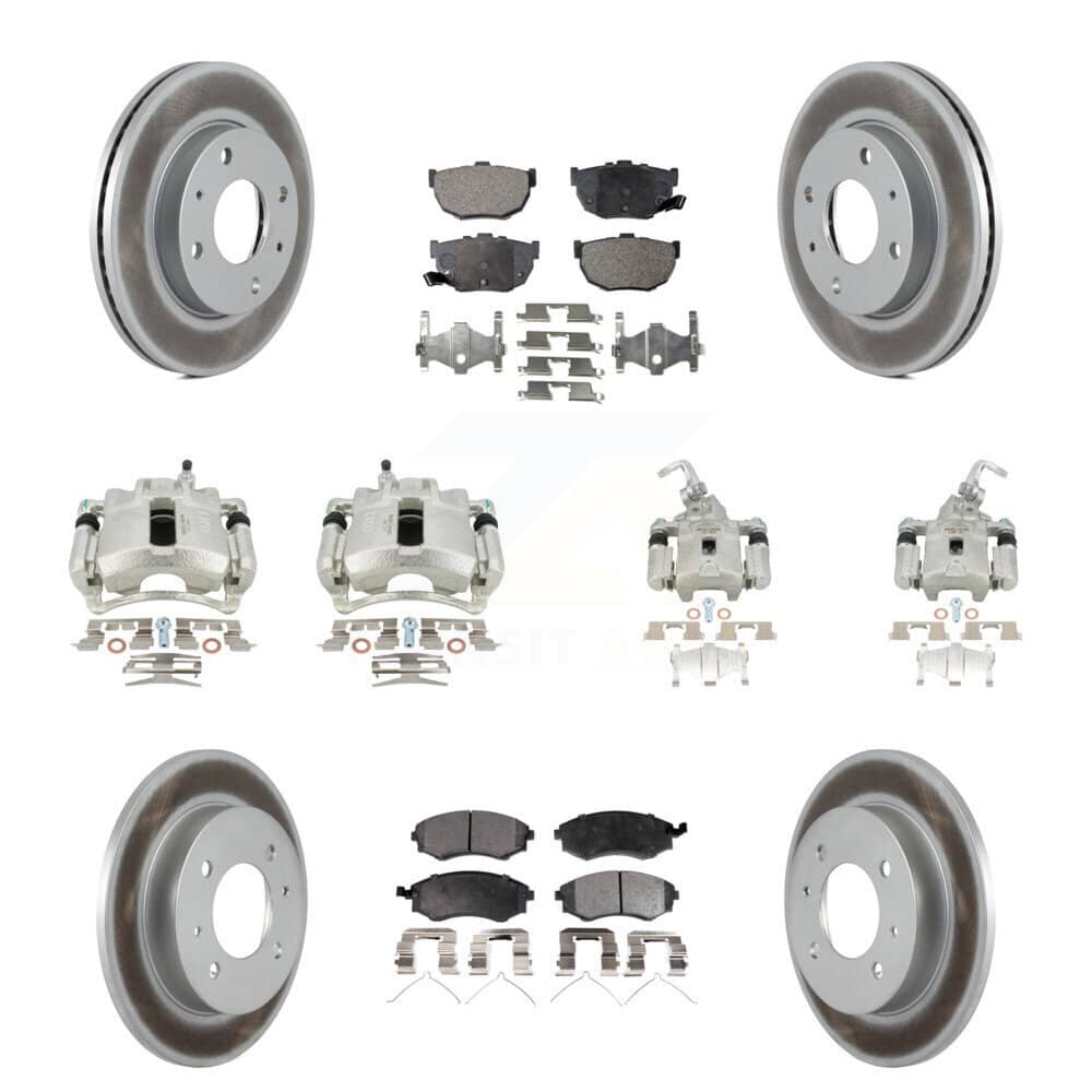 Transit Auto - KCG-100980P - Front and Rear Disc Brake Kits