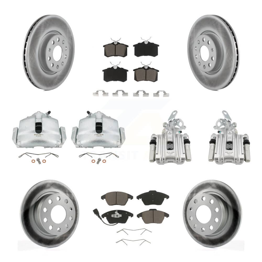 Transit Auto - KCG-100982C - Front and Rear Disc Brake Kits