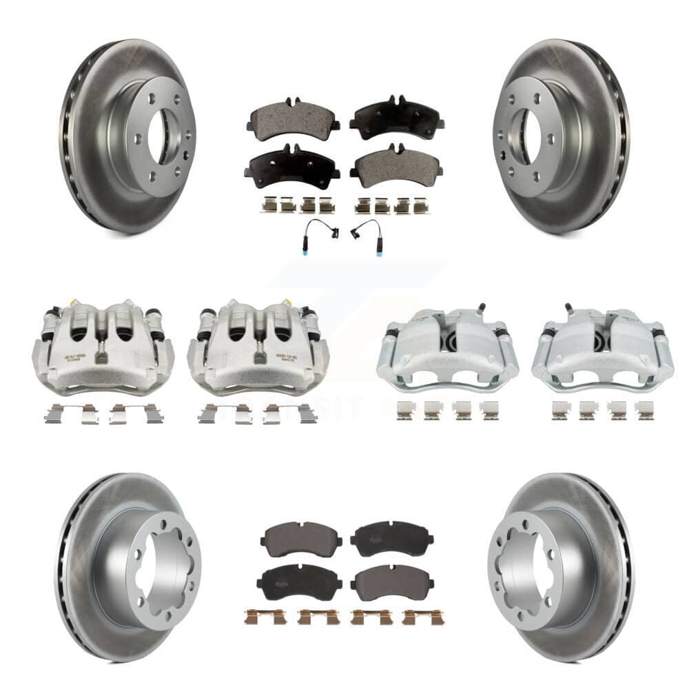 Transit Auto - KCG-100982P - Front and Rear Disc Brake Kits