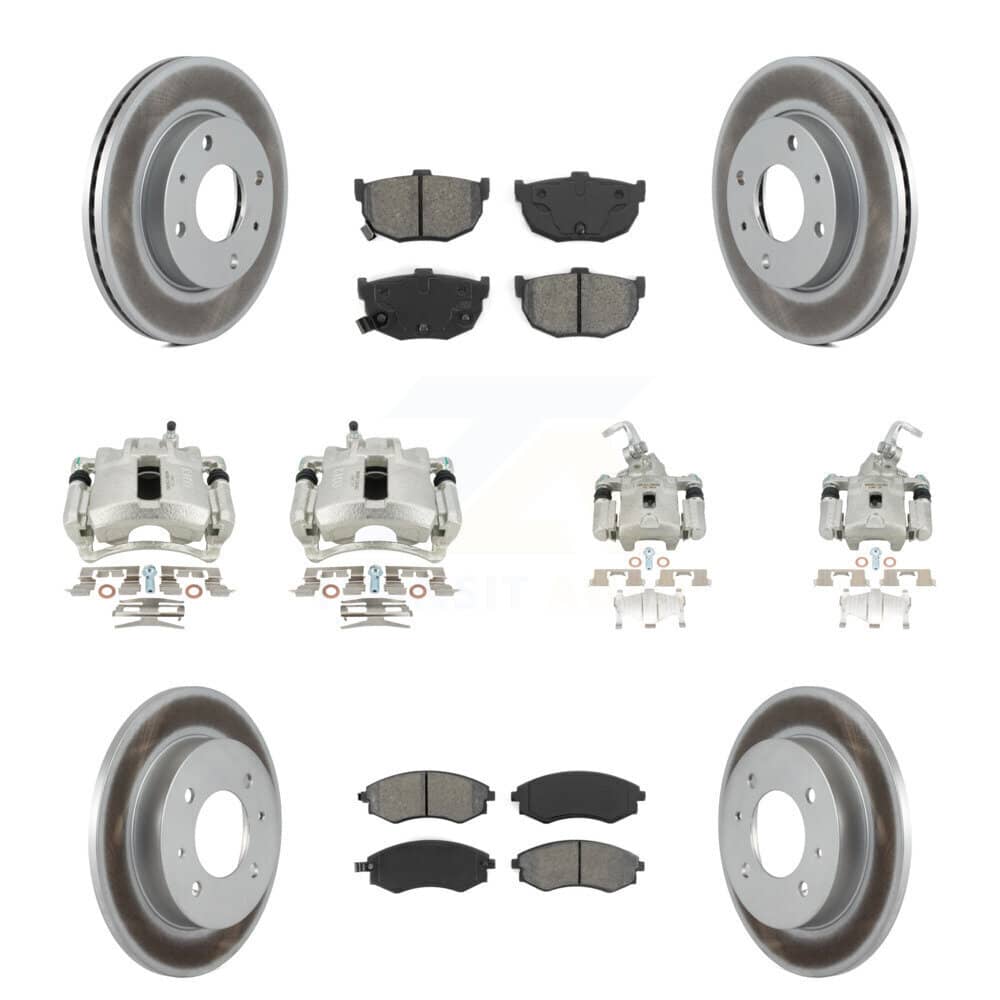 Transit Auto - KCG-100987S - Front and Rear Disc Brake Kits
