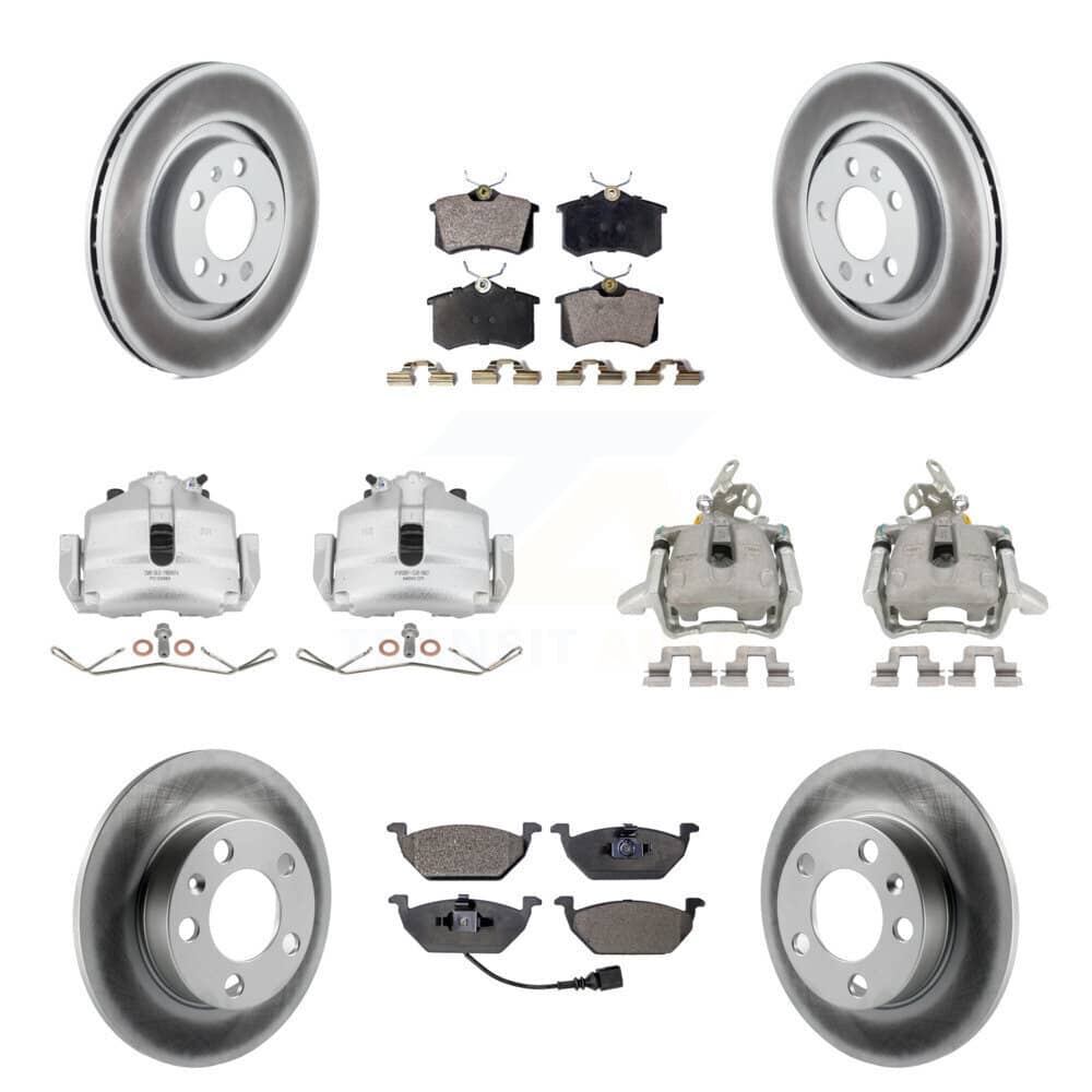 Transit Auto - KCG-100997P - Front and Rear Disc Brake Kits