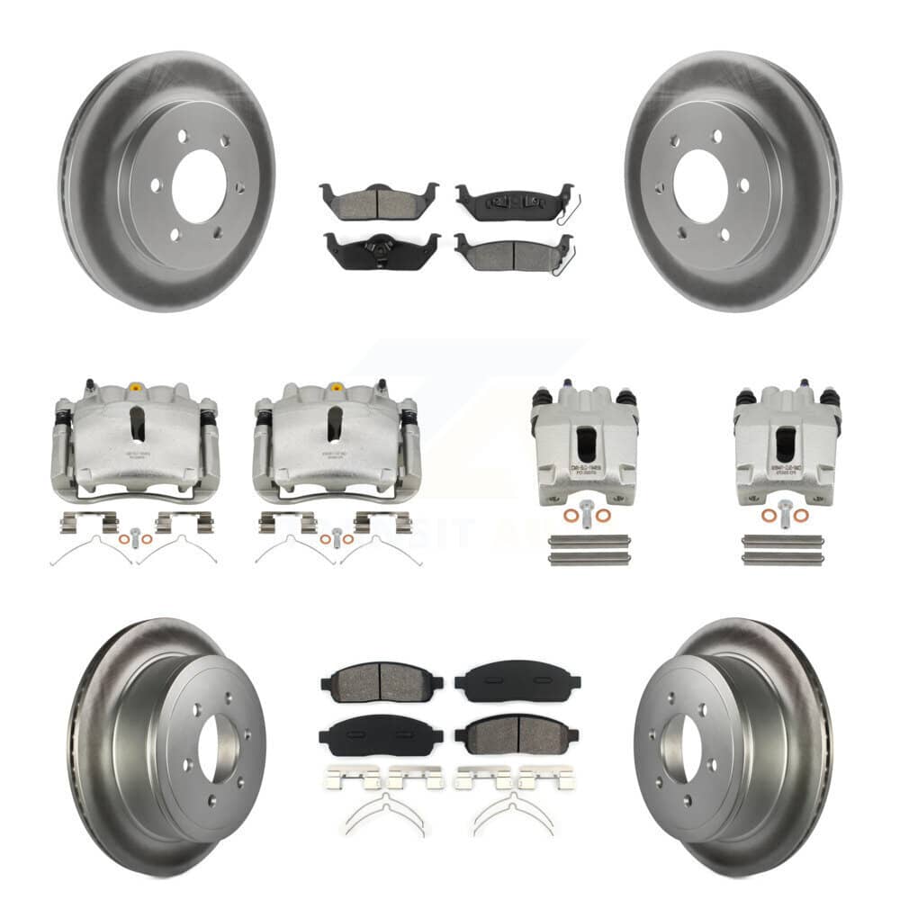 Transit Auto - KCG-101003S - Front and Rear Disc Brake Kits