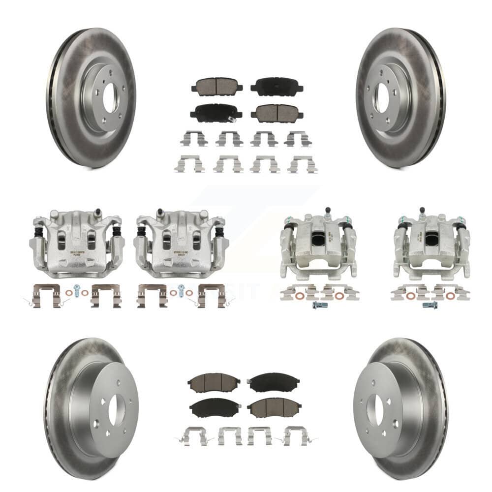 Transit Auto - KCG-101006C - Front and Rear Disc Brake Kits