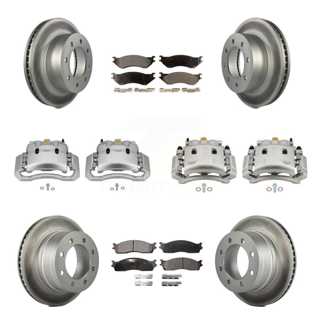 Transit Auto - KCG-101009P - Front and Rear Disc Brake Kits