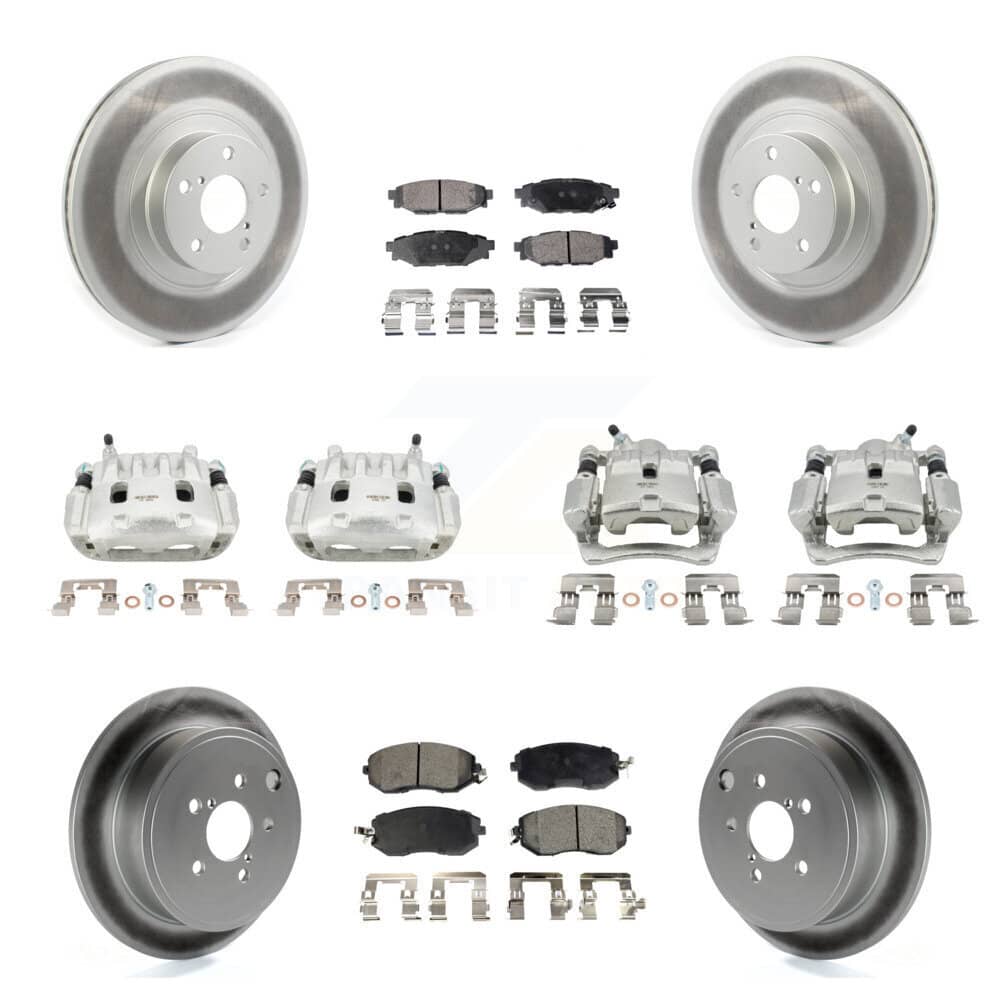 Transit Auto - KCG-101012T - Front and Rear Disc Brake Kits