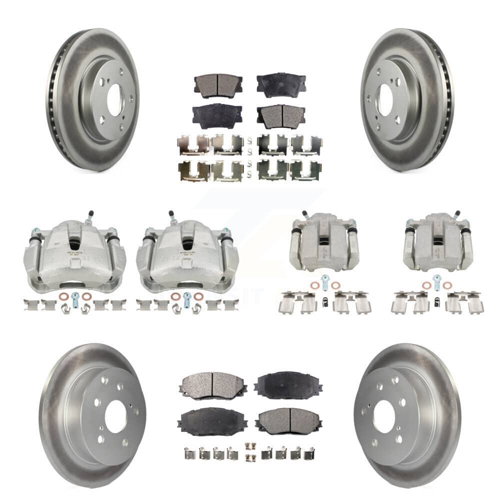 Transit Auto - KCG-101015P - Front and Rear Disc Brake Kits