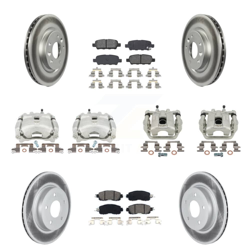 Transit Auto - KCG-101015S - Front and Rear Disc Brake Kits