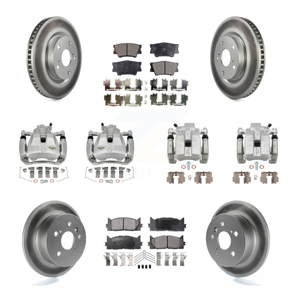 Transit Auto - KCG-101015T - Front and Rear Disc Brake Kits