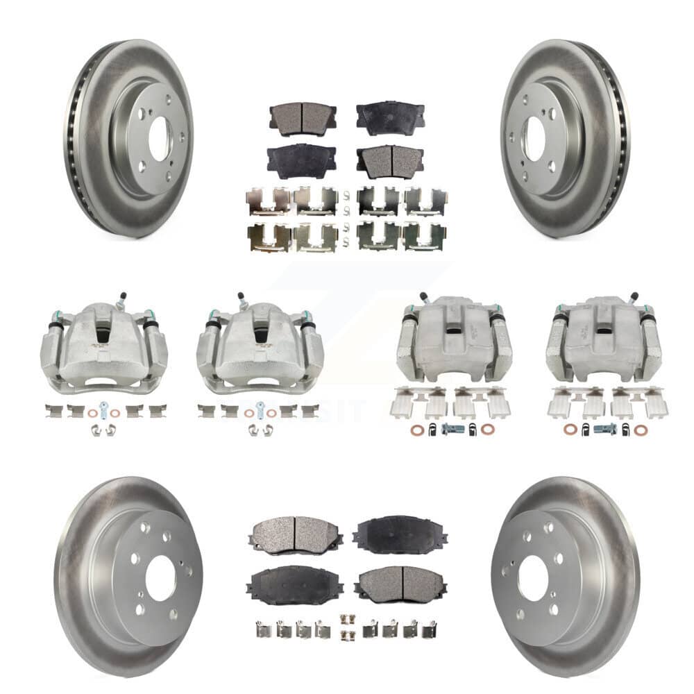 Transit Auto - KCG-101017P - Front and Rear Disc Brake Kits