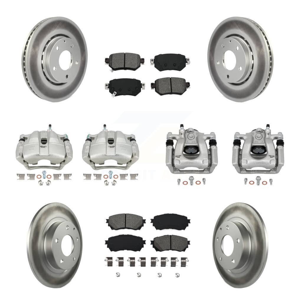 Transit Auto - KCG-101020S - Front and Rear Disc Brake Kits