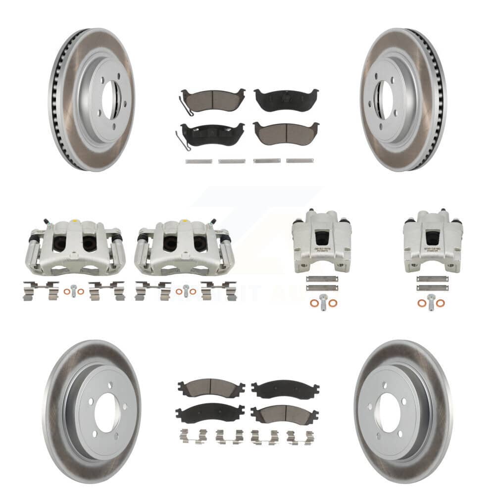 Transit Auto - KCG-101021C - Front and Rear Disc Brake Kits