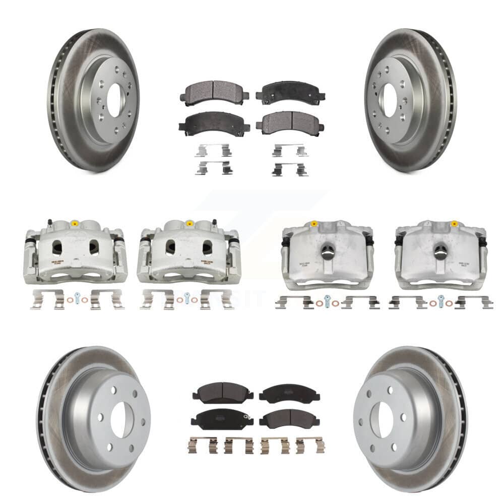 Transit Auto - KCG-101021P - Front and Rear Disc Brake Kits