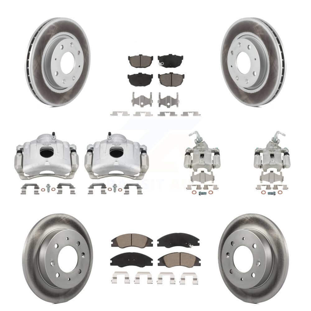 Transit Auto - KCG-101022C - Front and Rear Disc Brake Kits