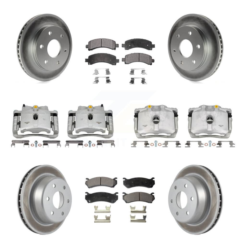 Transit Auto - KCG-101022P - Front and Rear Disc Brake Kits