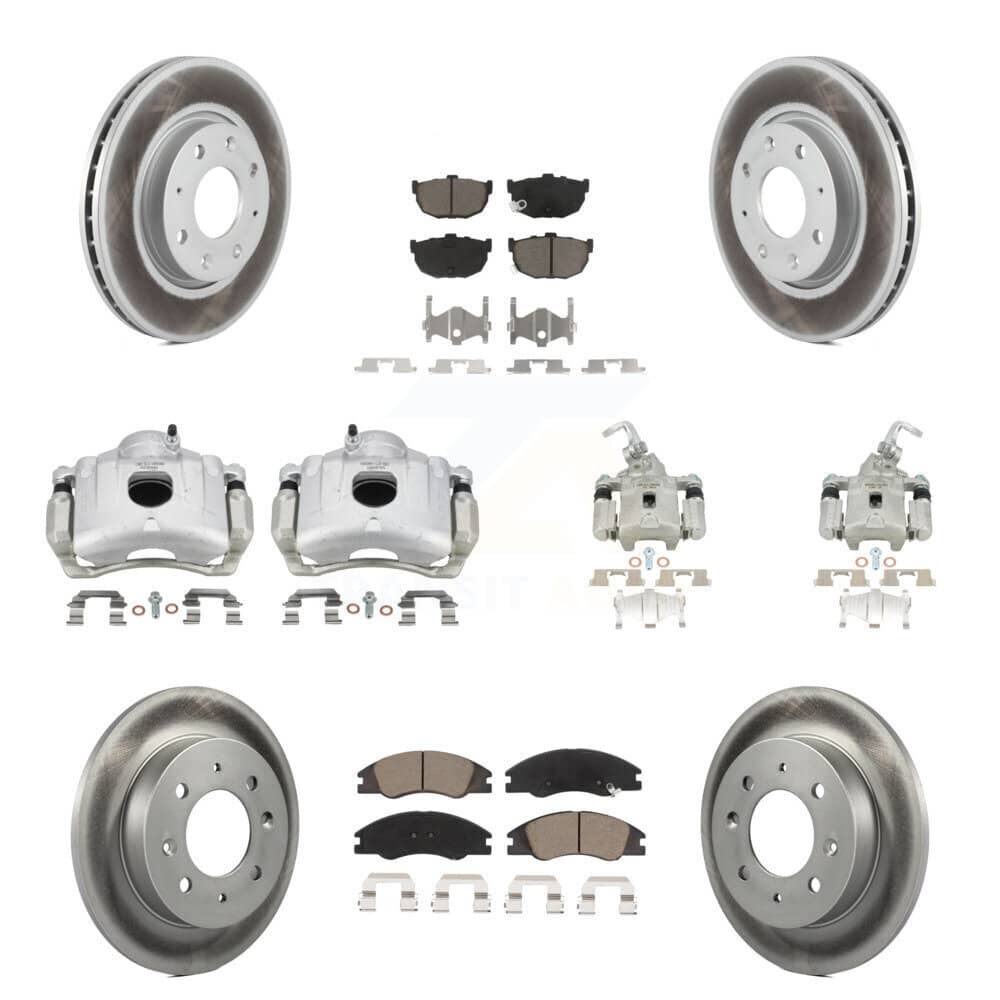 Transit Auto - KCG-101023C - Front and Rear Disc Brake Kits
