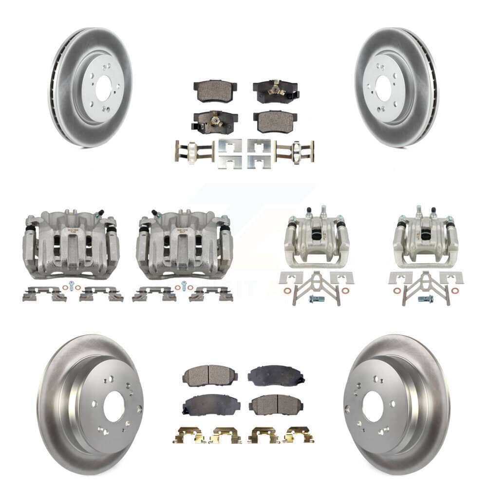Transit Auto - KCG-101024P - Front and Rear Disc Brake Kits