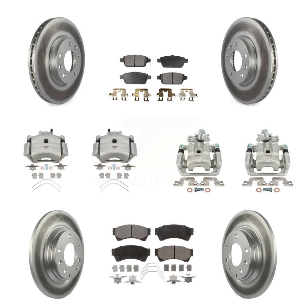 Transit Auto - KCG-101028T - Front and Rear Disc Brake Kits