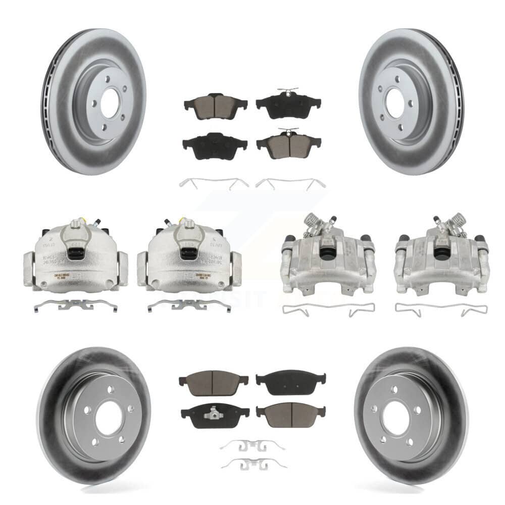 Transit Auto - KCG-101030C - Front and Rear Disc Brake Kits