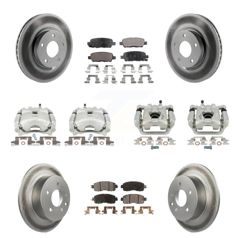 Transit Auto - KCG-101040T - Front and Rear Disc Brake Kits