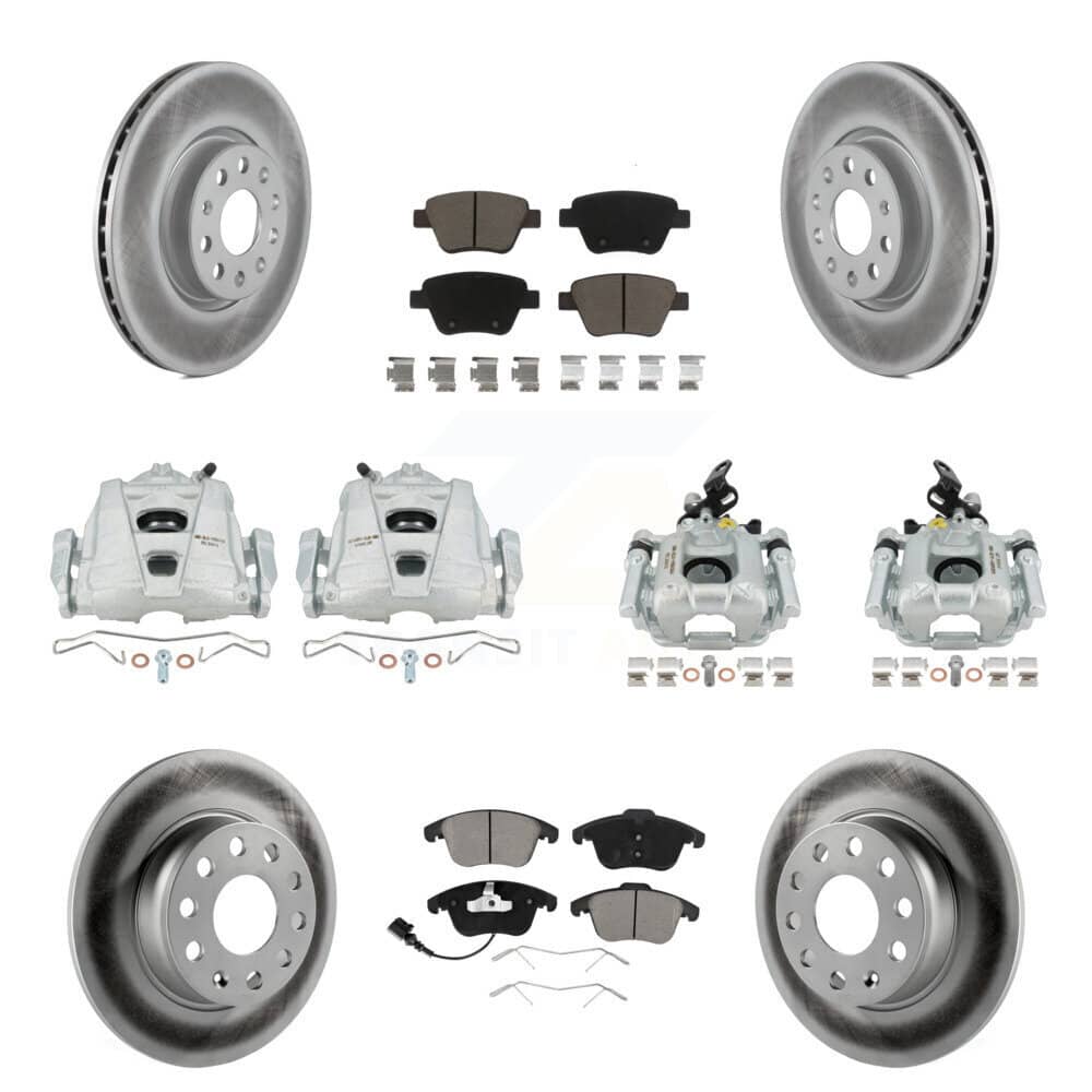 Transit Auto - KCG-101042C - Front and Rear Disc Brake Kits