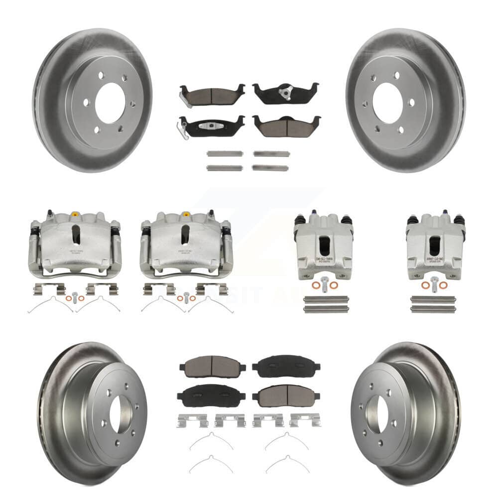 Transit Auto - KCG-101045C - Front and Rear Disc Brake Kits
