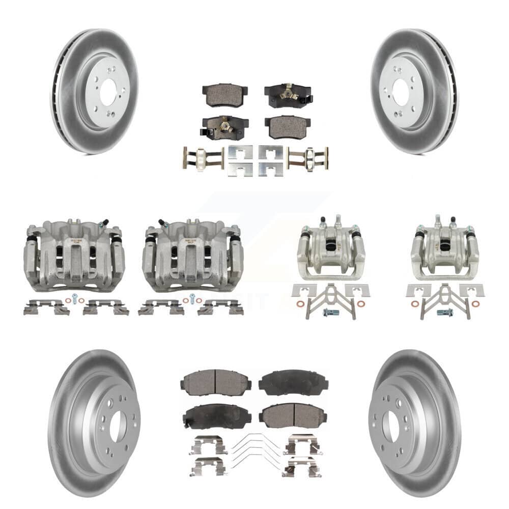 Transit Auto - KCG-101047P - Front and Rear Disc Brake Kits
