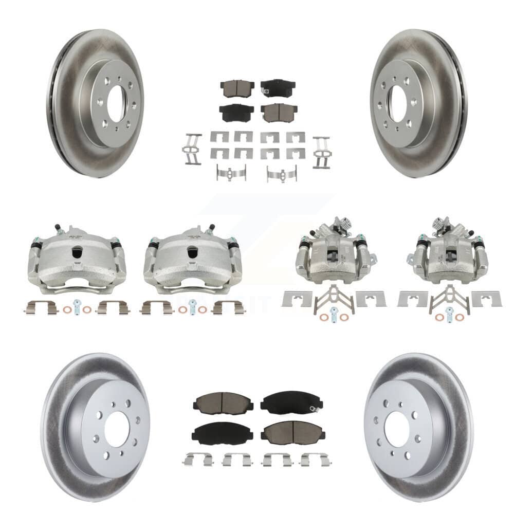 Transit Auto - KCG-101051C - Front and Rear Disc Brake Kits