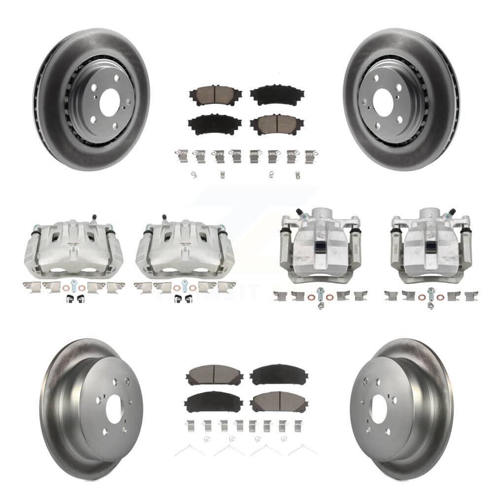 Transit Auto - KCG-101052C - Front and Rear Disc Brake Kits