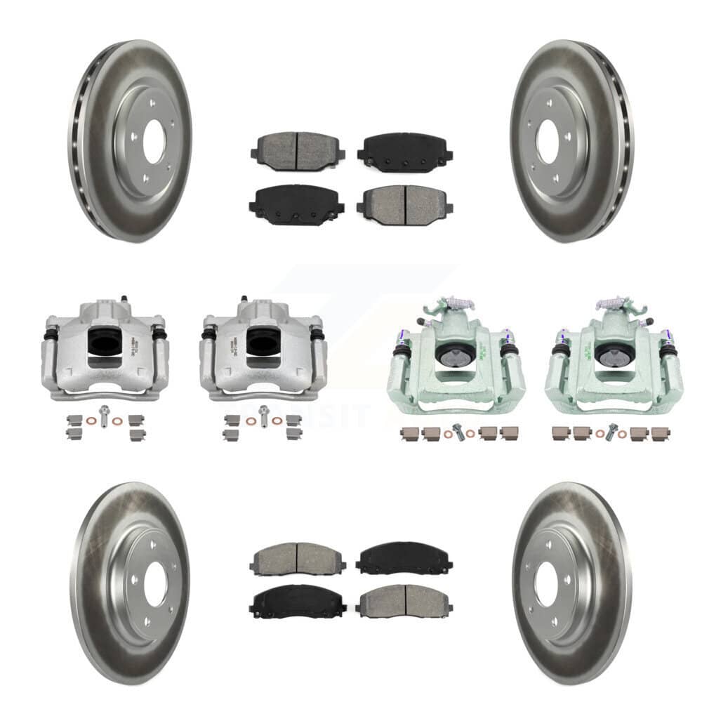 Transit Auto - KCG-101055S - Front and Rear Disc Brake Kits