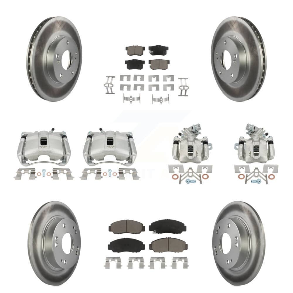 Transit Auto - KCG-101066C - Front and Rear Disc Brake Kits
