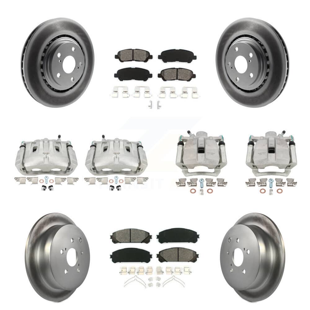 Transit Auto - KCG-101067S - Front and Rear Disc Brake Kits