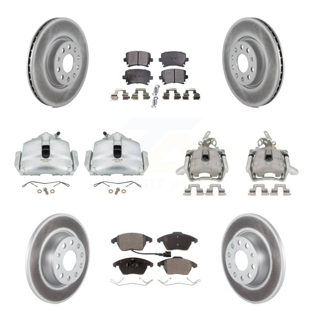 Transit Auto - KCG-101071P - Front and Rear Disc Brake Kits