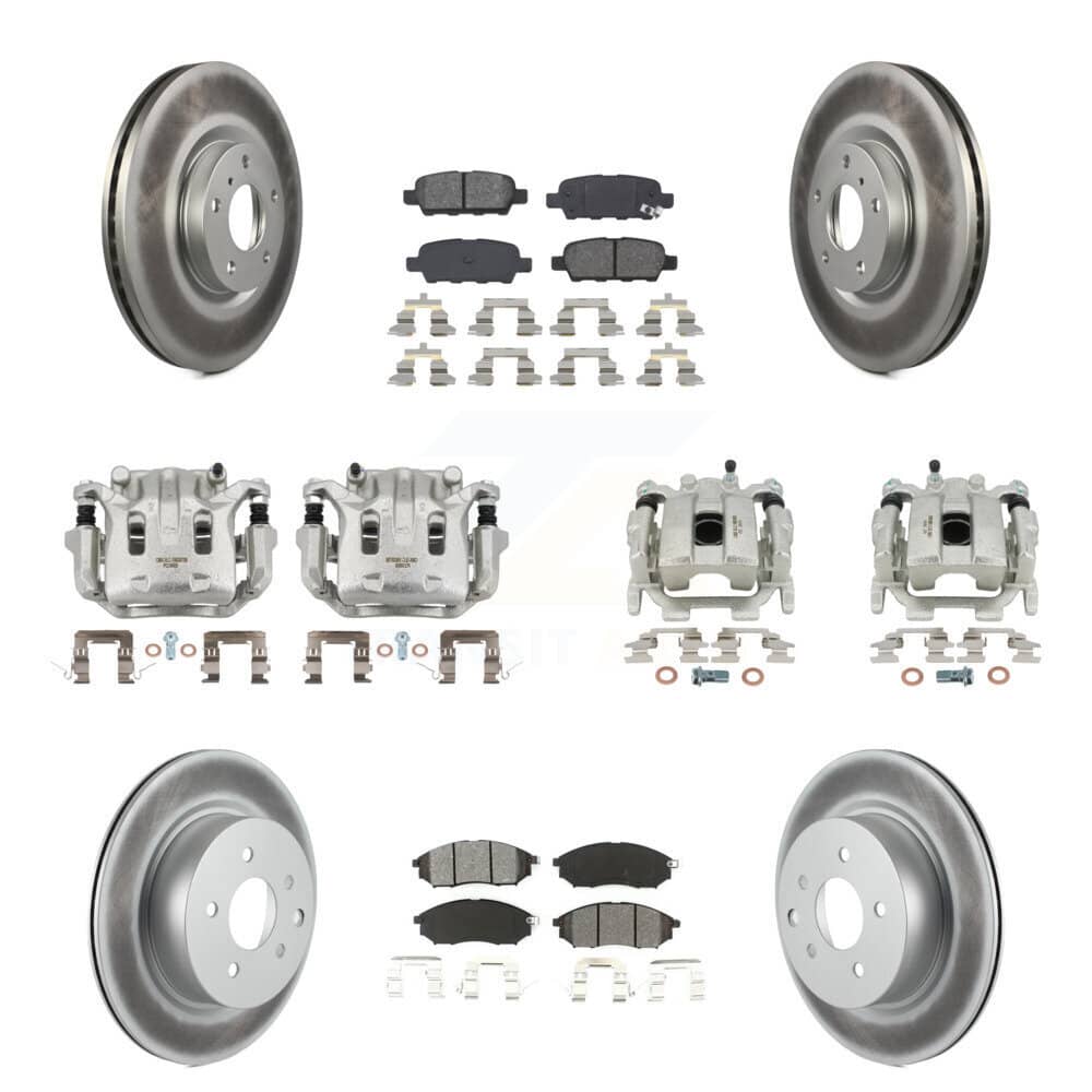 Transit Auto - KCG-101074S - Front and Rear Disc Brake Kits