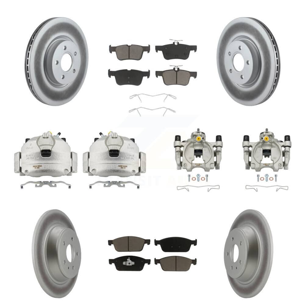 Transit Auto - KCG-101079C - Front and Rear Disc Brake Kits