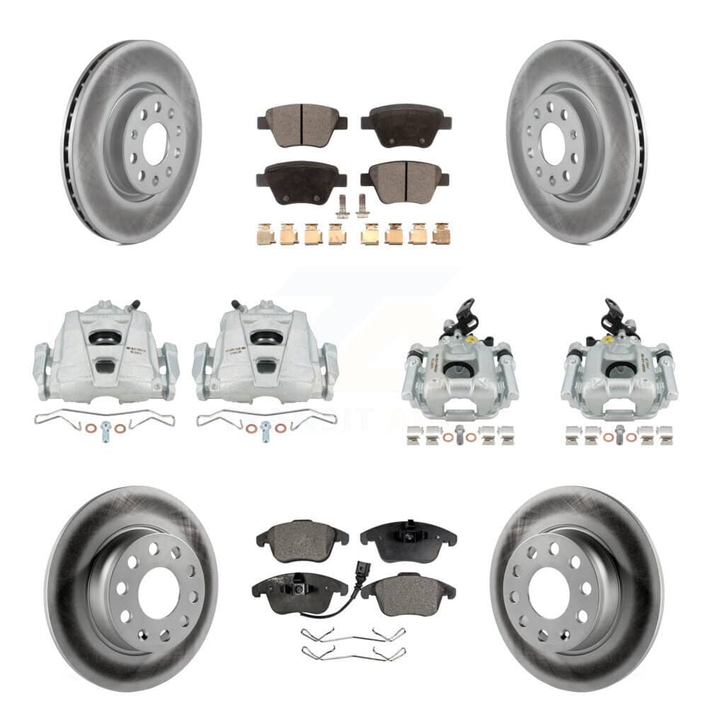Transit Auto - KCG-101082P - Front and Rear Disc Brake Kits