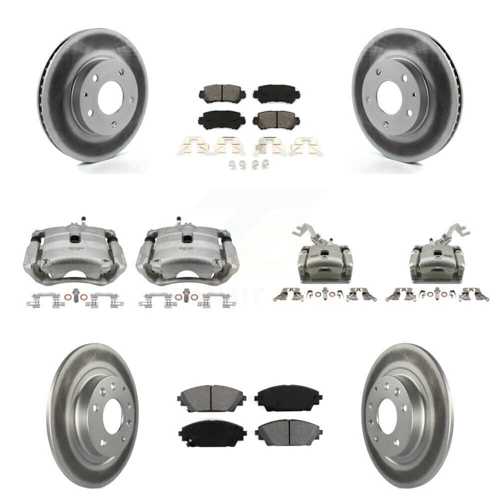Transit Auto - KCG-101082S - Front and Rear Disc Brake Kits